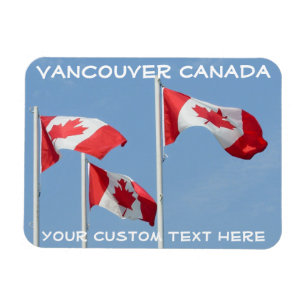 Kanada Flagga Magnet Canada Personlig Magnet