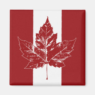 Kanada Flagga Magnet Retro Canada Maple Löv Magnet