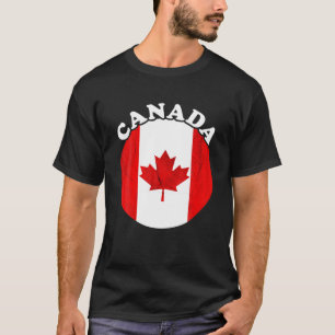 Kanada Flagga Maple Löv Canadian Pride Canada Cana T Shirt