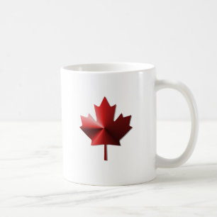 Kanada Flagga Maple Löv Mugg
