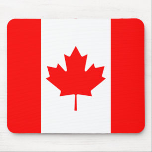 Kanada Flagga Mousepad Musmatta