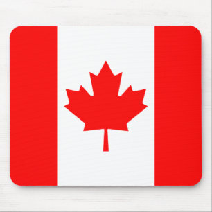 Kanada Flagga Mousepad Musmatta
