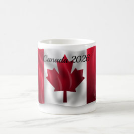 Kanada Flagga Mugg