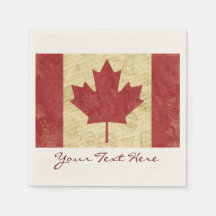 Kanada Flagga Party Napkins