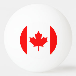 Kanada Flagga Ping Pong Boll