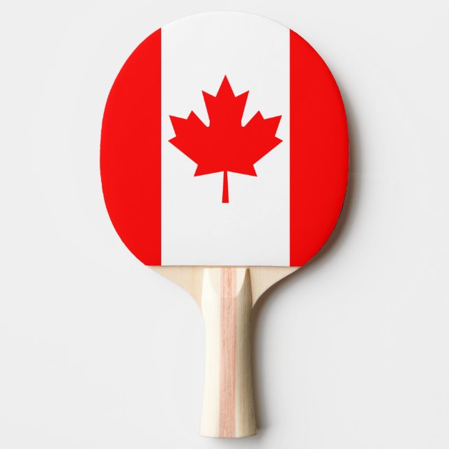 Kanada flagga pingisracket (Framsidan)