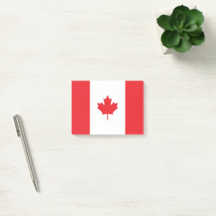Kanada flagga post-it block