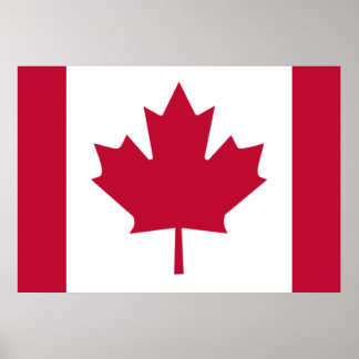 Kanada Flagga Poster