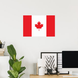 Kanada flagga poster