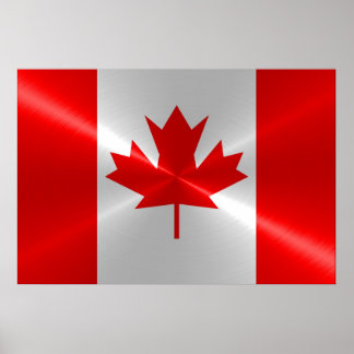 Kanada Flagga Poster
