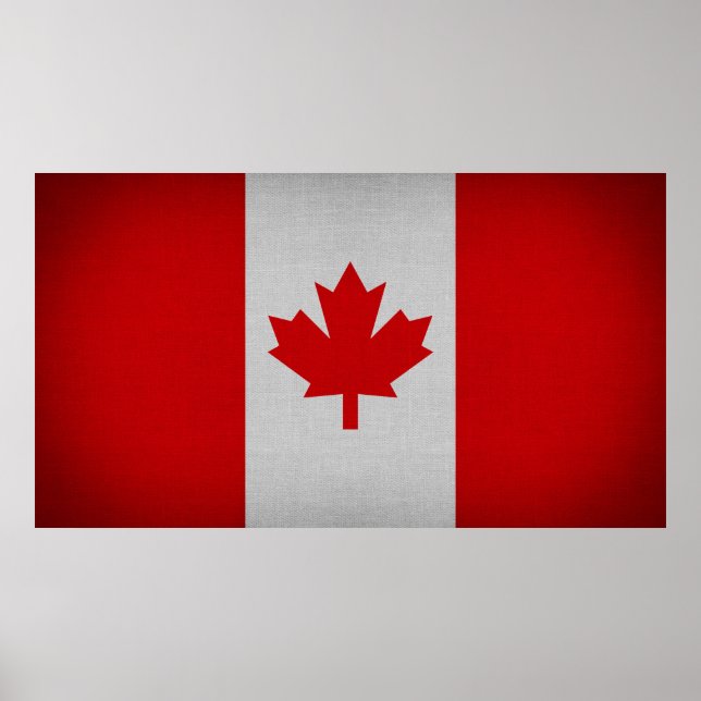 Kanada Flagga Poster (Framsidan)