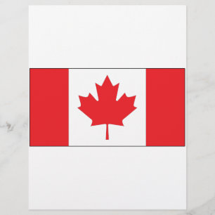 Kanada Flagga Reklamblad