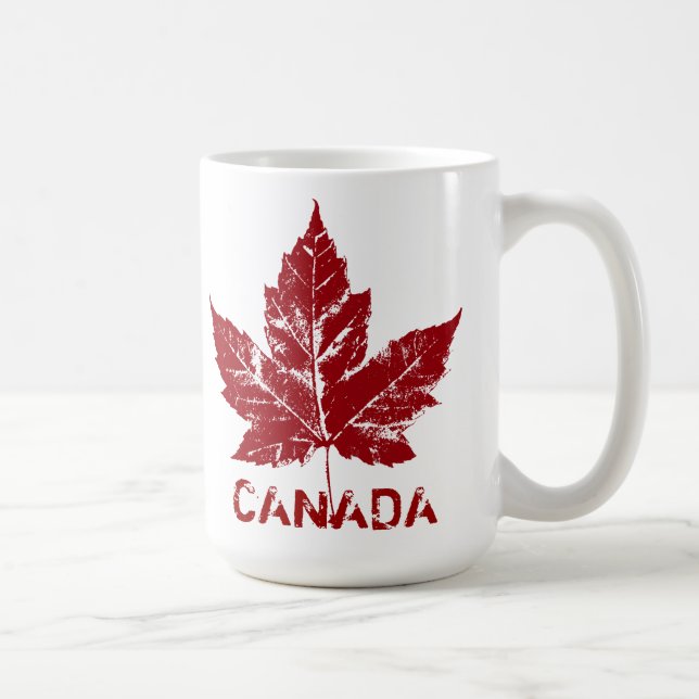 Kanada Flagga Souvenir Coffee Kopp Kanada Mugg (Höger)