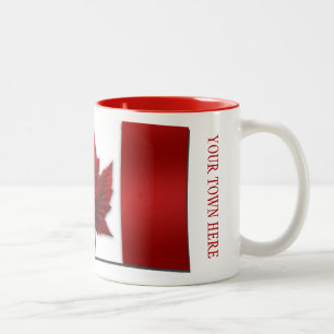 Kanada Flagga Souvenir Coffee Kopp Kanada Mugg