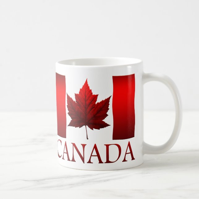 Kanada Flagga Souvenir Coffee Kopp Kanada Mugg (Höger)