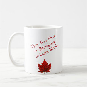 Kanada Flagga Souvenir Coffee Kopp Kanada Mugg