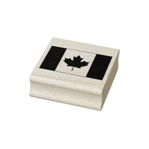 Kanada flagga stämpel