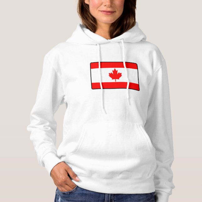 Kanada Flagga T-shirt (Framsida)