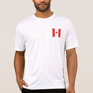 Kanada flagga t shirt