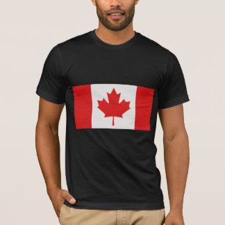 Kanada flagga t shirt