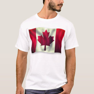 Kanada-Flagga T Shirt