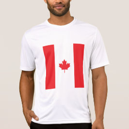 Kanada flagga t shirt