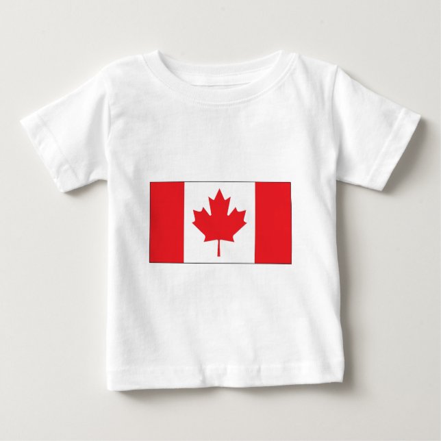 Kanada Flagga T-shirt (Framsida)