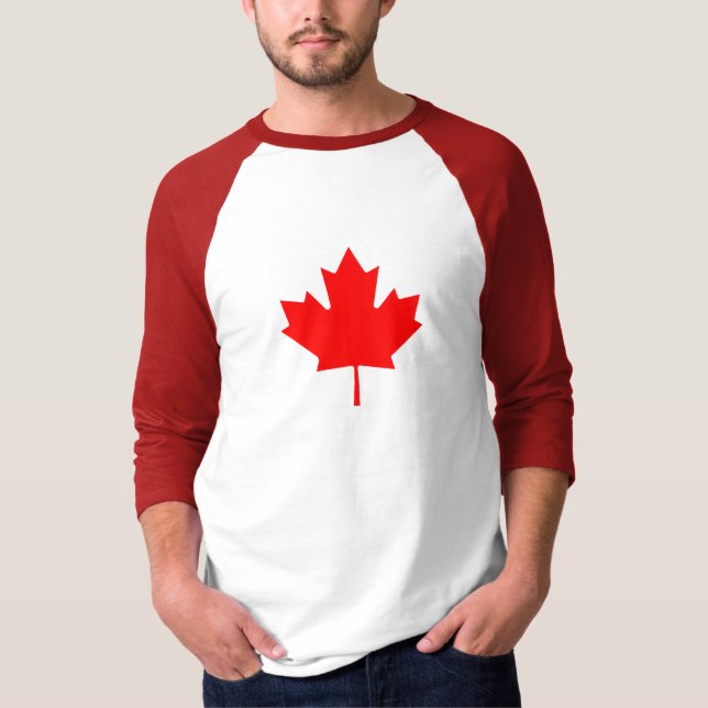 Kanada flagga T-Shirt (Framsida)