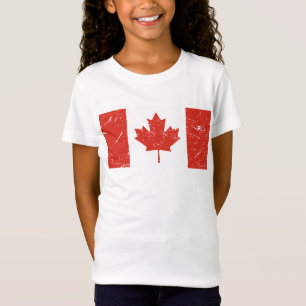 Kanada Flagga T Shirt