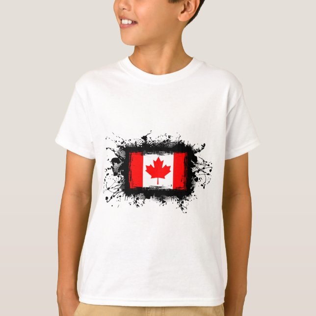 Kanada flagga tee (Framsida)