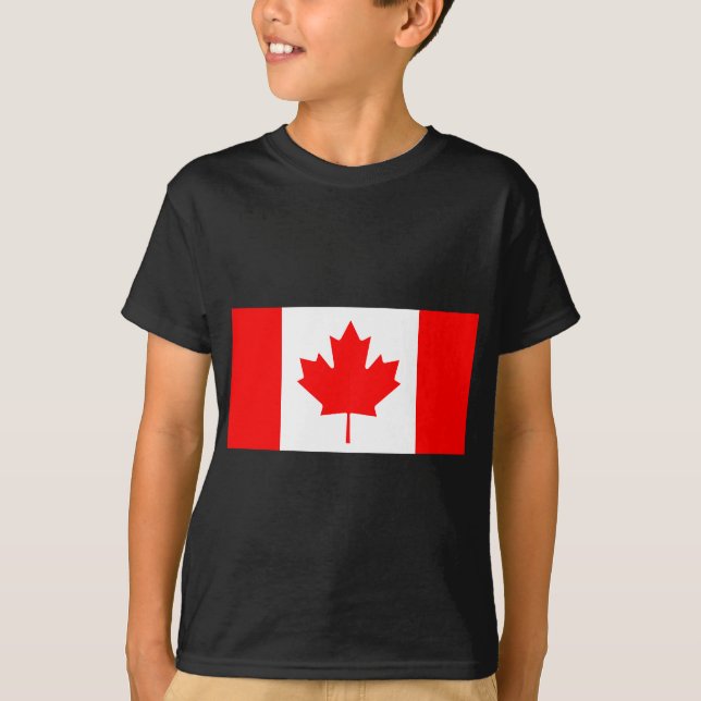 Kanada flagga tee (Framsida)