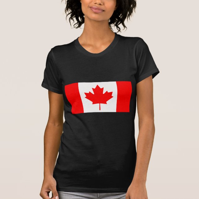 Kanada Flagga Tee (Framsida)
