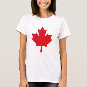 Kanada flagga tee shirt