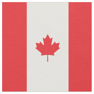 Kanada flagga tyg