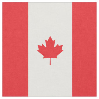 Kanada flagga tyg