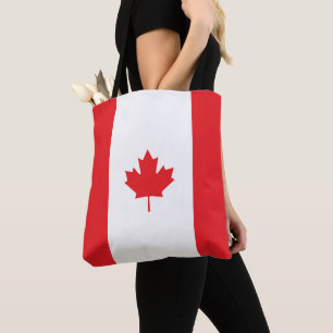 Kanada flagga tygkasse