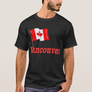 Kanada Flagga - Vancouver T-shirt