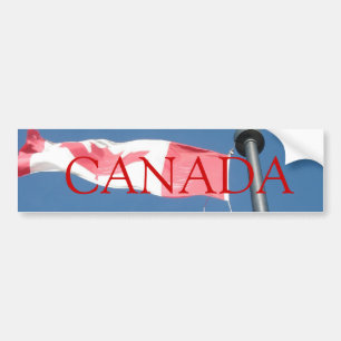 Kanada flaggabildekal bildekal