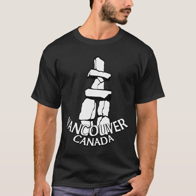 Kanada för format för plus för Vancouver Tee (Framsida)