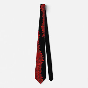 Kanada för lönnlöv för Kanada souvenirTie röda Slips