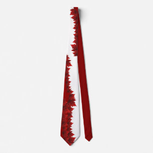 Kanada för lönnlöv för Kanada souvenirTie röda Slips