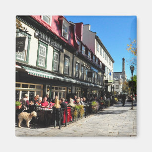 Kanada för lunchVieux Quebec City gata magnet