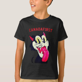 KANADA FÖRST KATT T SHIRT
