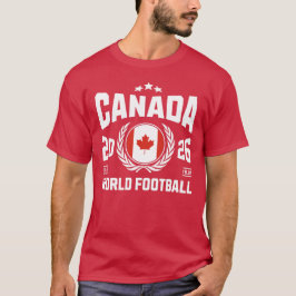 Kanada Fotboll 2026 T Shirt