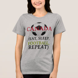 Kanada Fotbollsfan: Achempong 2026 VM Rolig T Shirt