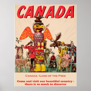 Kanada - Fria landet Poster