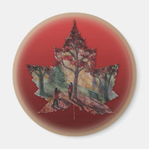 Kanada Fridge Magnet Canada Maple Löv Magnet