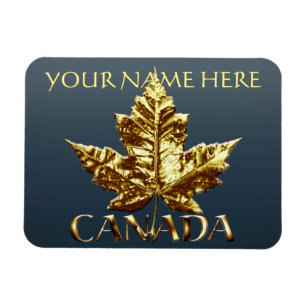 Kanada Fridge Magnet Guld Kanada Souvenir Magnet