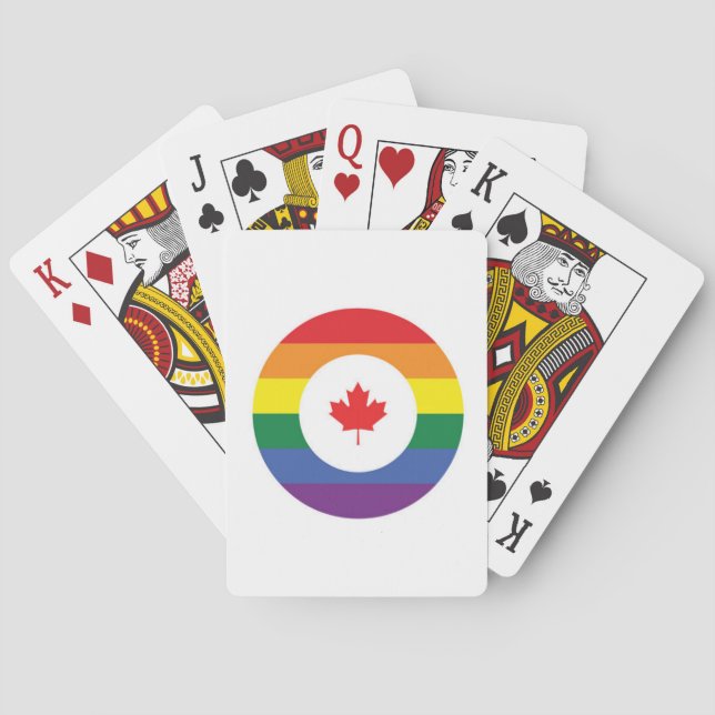 Kanada Gay pride Casinokort (Baksidan)