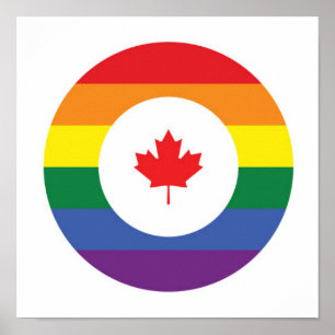 Kanada Gay pride Poster